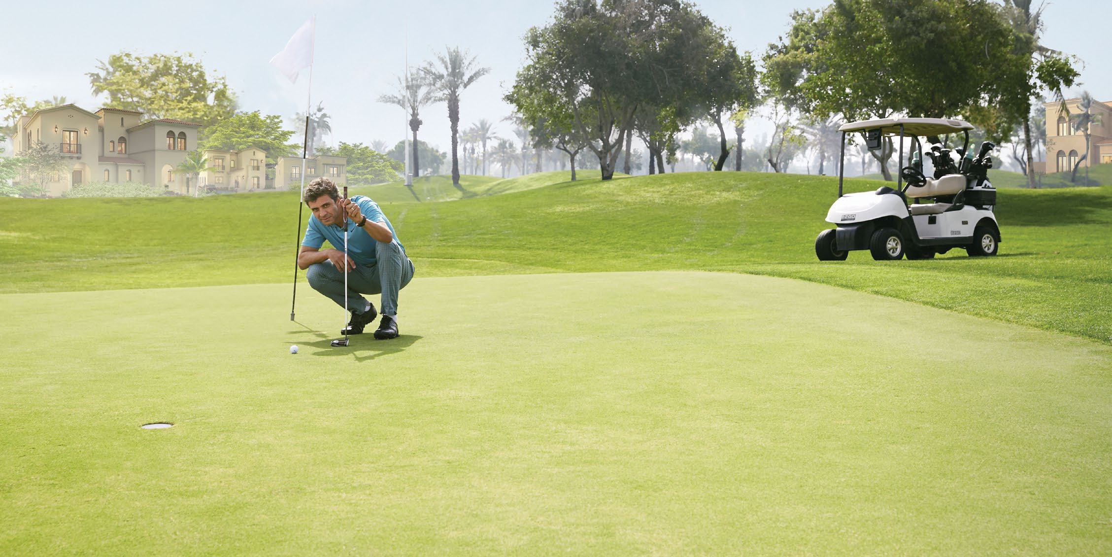 City Gate New Cairo Golf Setting